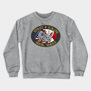 VFA-27 Royal Maces - Rhino Crewneck Sweatshirt